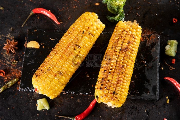 中藥烤玉米做法