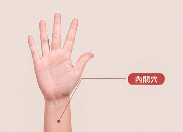 內關穴位置圖解 內關穴位置圖解