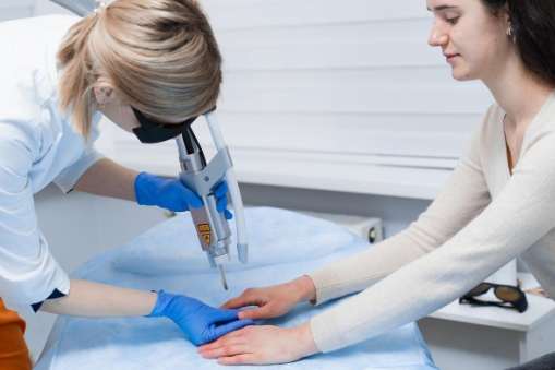 冷凍治療皮膚變黑