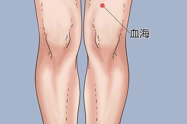 血海穴按摩