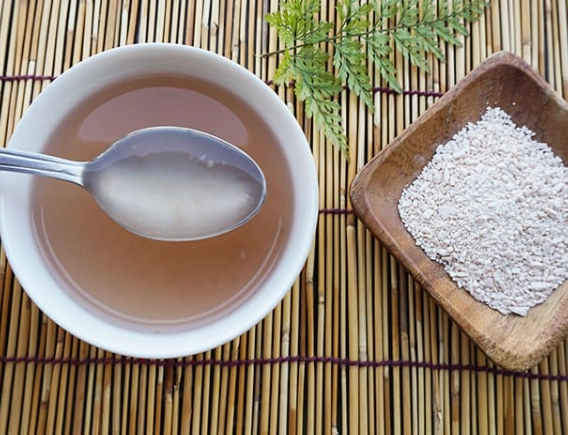 蓮藕粉止咳方法