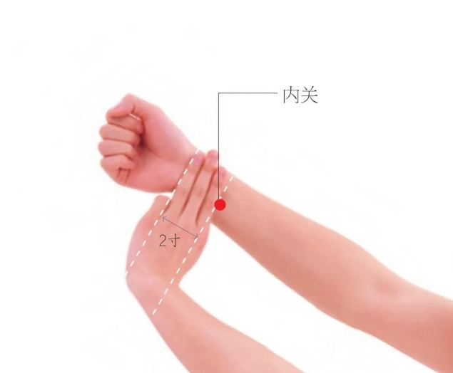 內關穴位置