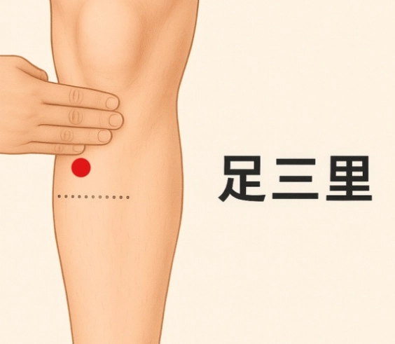 足三里穴位圖解