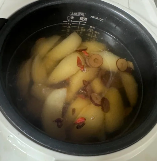 冰糖雪梨做法電鍋