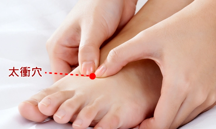 太衝穴酸