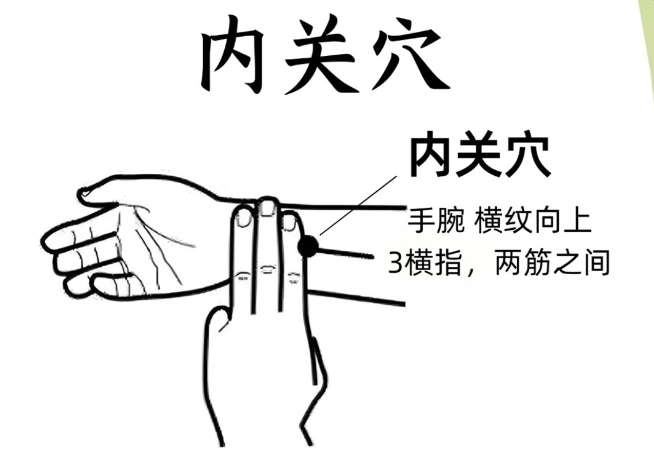 內關穴位功效全解析：緩解噁心、心悸的實用指南